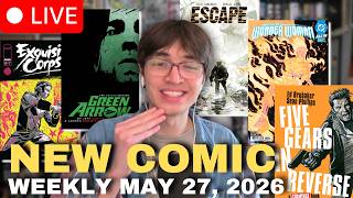Exquisite Corpses Finale, New Criminal HC, Escape Trade | LIVE NEW COMIC WEEKLY 5.27.26