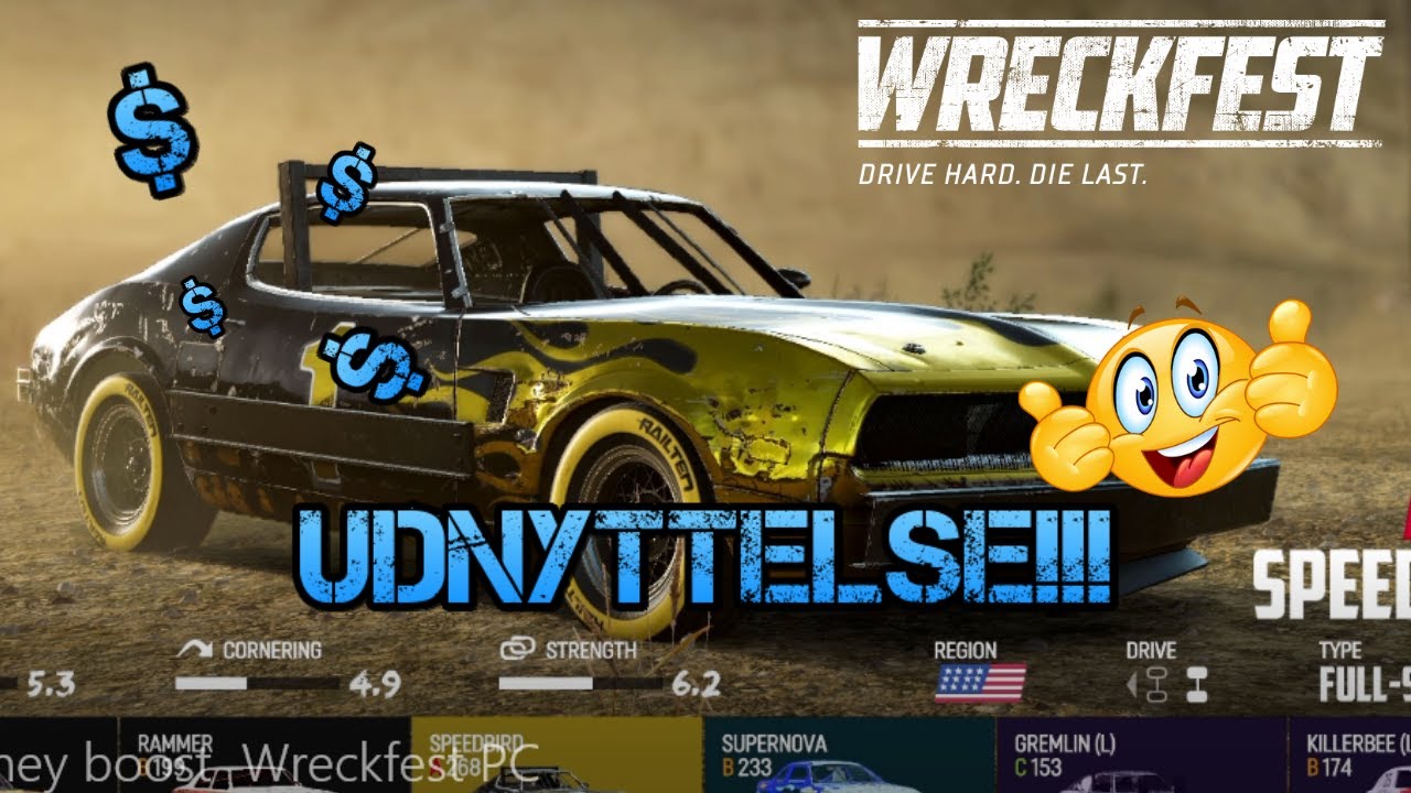 Udnyttelse af XP og Money boost! Wreckfest PC - YouTube