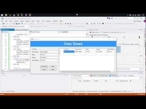 Cara Menampilkan Data ke TextBox di VB.NET