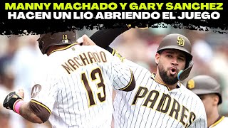 Manny Machado Sacude Linea Fuerte Y Gary Sanchez Responde Con Un Batazo Remolcador