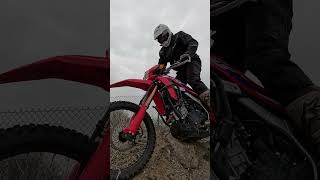 Honda CRF 300L i test osłony silnika w terenie #hondamotorcycles
