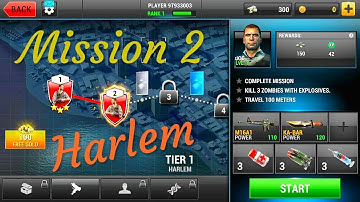 Unkilled Zombie Mission 2 Tier 1 Harlem Games Re-Play