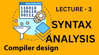SYNTAX ANALYSIS  IN COMPILER DESIGN LECTURE BY SHRUTI TIWARI