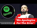 Spotify EXPOSED For LYING About DRAKE ICEMAN STREAMS & ISSUES APOLOGY