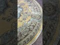 Круглий килим Кришталеві Мрії 144х146 см вовну і шовк ручна робота