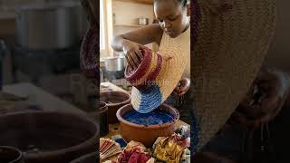 From palm fibers to luxury fashion hats 🔥 #fypシ #diy