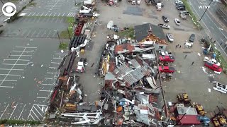 WEB EXTRA: Drone Captures Tennessee Tornado Damage