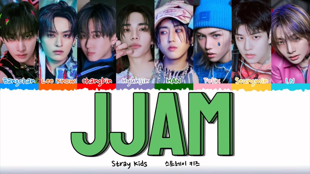 Stray Kids “JJAM” Colour Coded Lyrics (Romanized) - YouTube