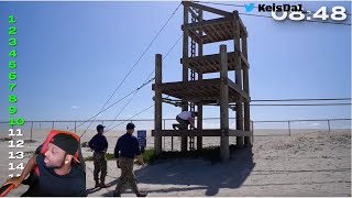 HE SURVIVED!?? I Barley Survived the Navy SEAL Obstacle Course.. Reaction