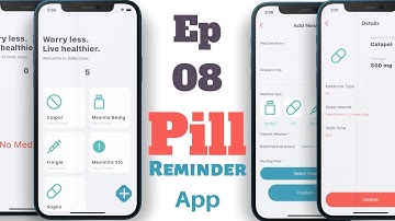 Medicine Details Page - Build a Pill Reminder App with Provider and Flutter - Episode 8