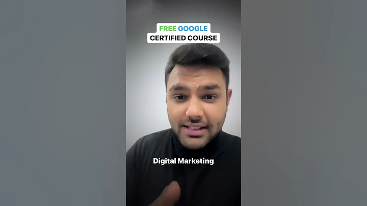 Free Google Certification Course on Digital Marketing! #digitalmarketing #freecourse #shorts