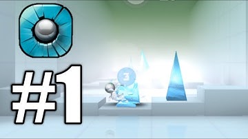 Smash Hit Gameplay Walkthrough Part 1 ( iOS , Android )