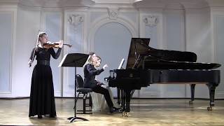 М.Балакирев, Экспромт для скрипки и фортепиано. Исп. А.Дудинская (скрипка), Е.Рогозина (фортепиано)