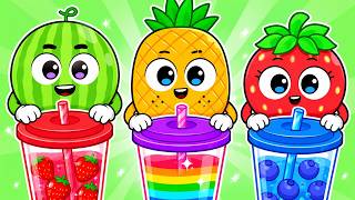 Baby Makes Healthy Handmade Juice | Learn Colors for Kids | Nursery Rhymes &amp; Kids Songs by Yum Yum