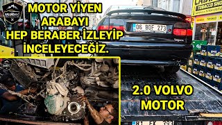 MOTOR YİYEN ARABANIN KAPUTUNU AÇINCA BİZDE ÇOK ŞAŞIRDIK ! (Renault Laguna 2.0 Volvo Motor Rektifiye)