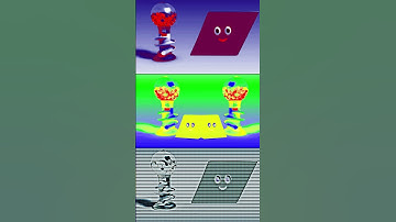 LEARN SHAPES (PARALLELOGRAM) WITH GUMBALL MACHINE Sponsored BY; Preview 2 Random Effects #shorts