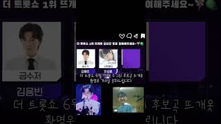 # 황영웅# 가수님# 더트롯쇼# 1위후보 #뜨개옷# 생방송 실시간 투표 마니 참여해주세요🎵🎶🧶🧶
