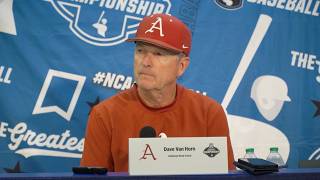 Dave Van Horn, Steele Eaves and Maika Niu postgame - Arkansas 9, Missouri State 5