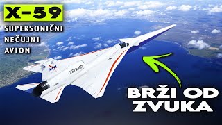 'X-59' NEČUJAN SUPERSONIČNI Avion koji će napraviti REVOLUCIJU by MALAMEDIJA 60,935 views 1 year ago 6 minutes, 51 seconds