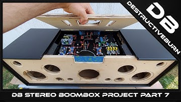 DIY Stereo Boombox Project 1 Part 7 - Plans and Wireless Fast Charger Testing