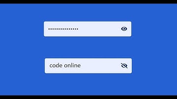 Show/Hide Password Toggle With JavaScript | إظهار / إخفاء كلمة المرور باستخدام  JavaScript