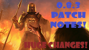 Patch Notes 0.8.3 Part 1 HUGE Changes! Last Epoch