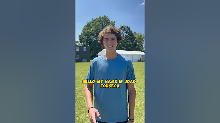 Three things you didn’t know about Brazilian tennis prodigy Joao Fonseca