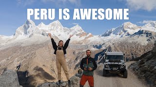 Surrounded by glaciers in Peru (we felt small) - EP 76
