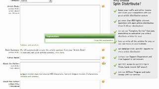Spin Distribute Article Distribution - 100s of Unique Articles