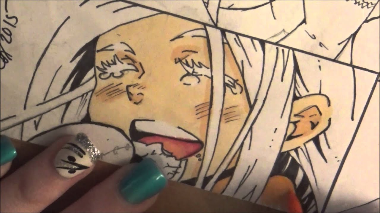Re Upload Part 2 Coloring Shiro Deadman Wonderland With Copics Youtube