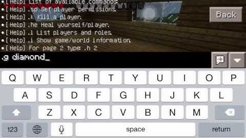 Command "Mods" for Minecraft PE IOS [NO JAILBREAK AND NO PC]