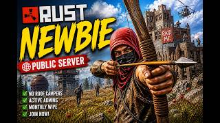 🔴LIVE - NEW RUST PLAYER MAKES SERVER LOL
