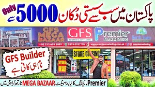 Commercial Shops For Sale In Karachi Mega Bazaar Premier Marketing Gfs Builder And Developers
