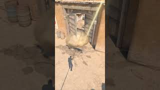 B Doors Smoke From Tunnel On Dust 2 #shorts #cs2