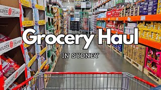 Grocery shop with me at Costco & Woolies in Sydney Australia | A day in my life | Grocery ~ Vlog