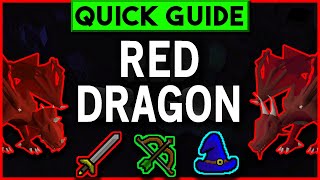 OSRS Red Dragon Slayer Guide + Baby/Brutal Variants - Quick Guide [2022]