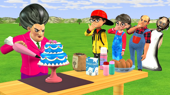 Scary Teacher 3D vs Squid Game Make Birthday Cake Nice Or Error 5 Times Challenge