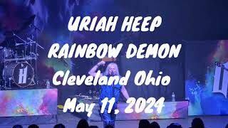 URIAH HEEP - RAINBOW DEMON - Featuring Adam Wakeman - Cleveland Ohio - May 11, 2024