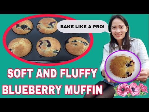 Video: Paano Gumawa Ng Mga Blueberry Muffin