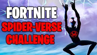 The Spider-Verse Challenge in Fortnite!!