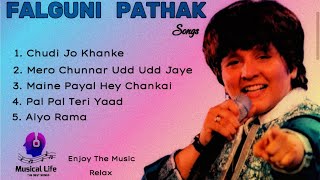 Top Five Falguni Pathak Songs | Falguni Pathak | Old Hindi Songs | Female Singer |