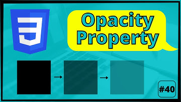Opacity Tutorial in CSS |  Problem - CSS opacity apply on  background color but not text Sol.. #40