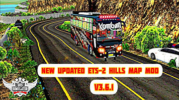 New🤩Updated😉ets-2🥳hills map mod for bussid v3.6.1/Hills map mod for bussid/🥳Bussid upgrade V3.7/#bus