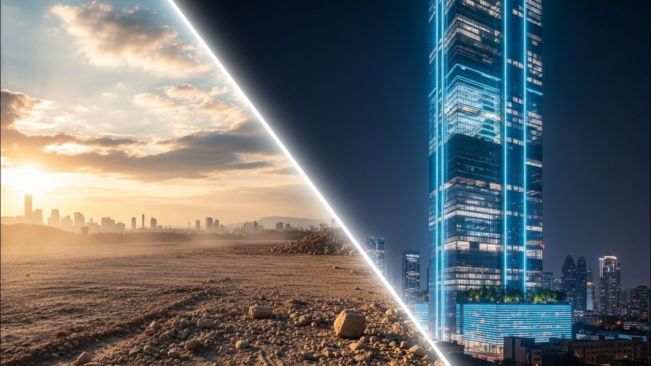 This Skyscraper Was Built From Nothing in 10 Minutes | Insane Smart City Construction Timelapse