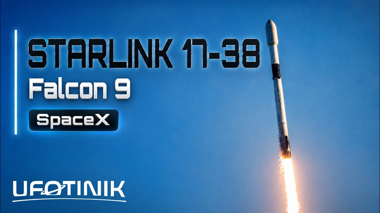 🔴 EN DIRECT LANCEMENT SPACEX STARLINK GROUP 17-38 ( Fusée FALCON 9 - Lancement spatial )