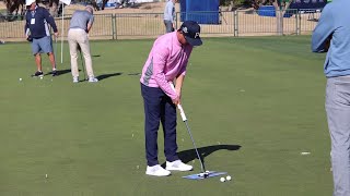 TG2: Rickie's wild new putter at the American Express! Lead tape everywhere!