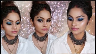 Rich Cobalt Blue Smokey Eyes Makeup Tutorial | Easy Eye Makeup For Beginners |Ashish Priya Awasthi