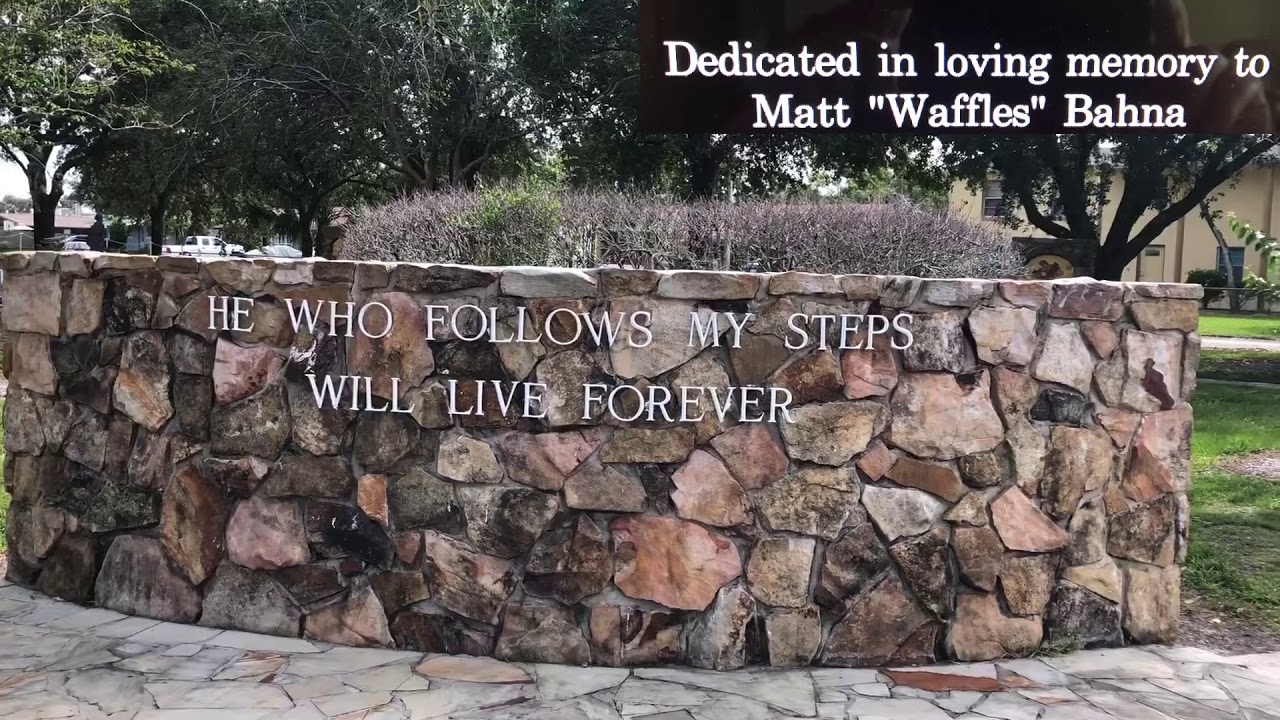 The Prayer and Meditation Garden in Kissimmee / My Reflection Place After My Son Matt's Passing.