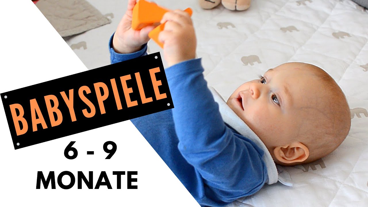 Babyspiele Und Anregungen Fur 6 9 Monate Alte Babys Beschaftigungsideen Fur Babys 6 9 M Alt Youtube