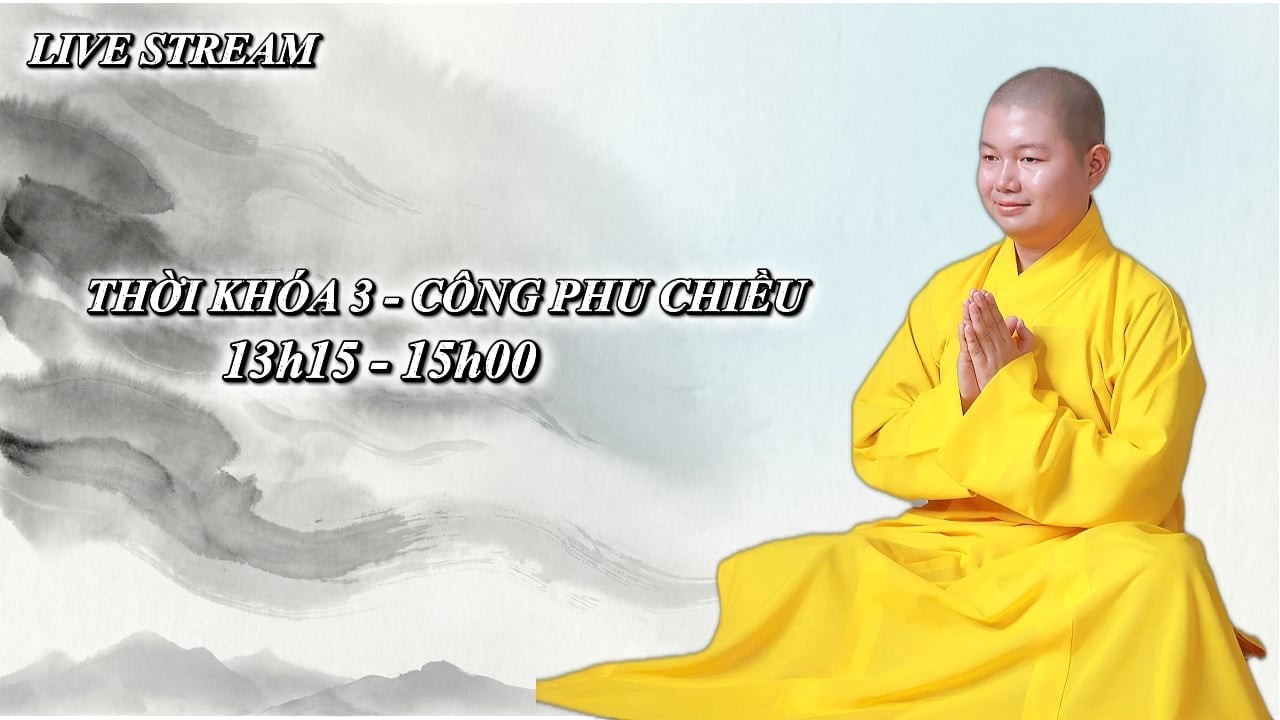 🎥🔴Trực Tiếp: THỜI KHOÁ TU CHIỀU :13h15 – 15h00 . ĐẠI TÒNG LÂM - PHÚ MỸ - BÀ RỊA -VŨNG TÀU